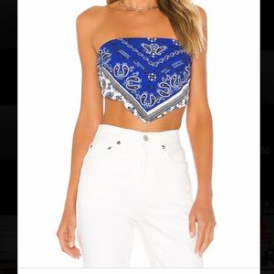 Superdown bandana top